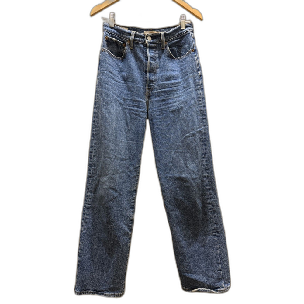 Levi's Premium Ribcage Straight Ankle Jazz Pop - W 27 L 29